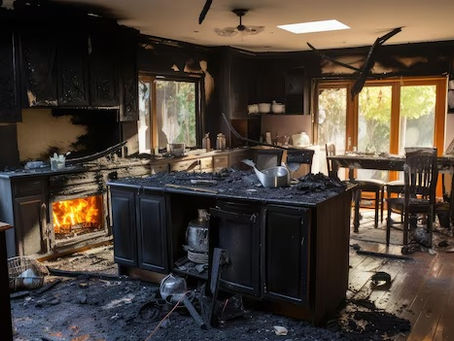 What equipment is typically used in fire damage restoration Services?
