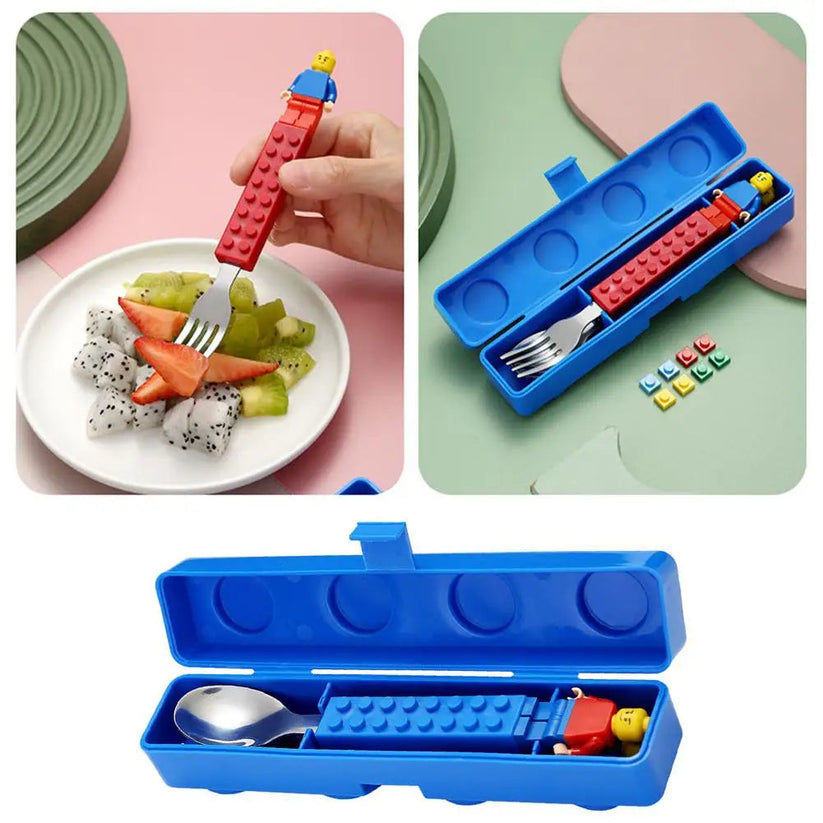 Thumbnail: Lego Stainless Steel Cutlery Set 
