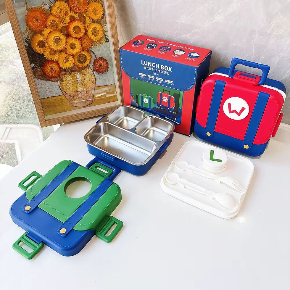 Thumbnail: Mario & Luigi Theme Bento Lunch Box