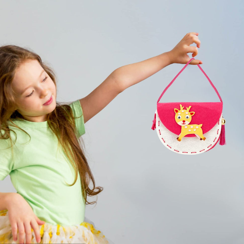 Thumbnail: DIY Kids Sewing Kit, Handbag – Stitch Your Own Mini Bag