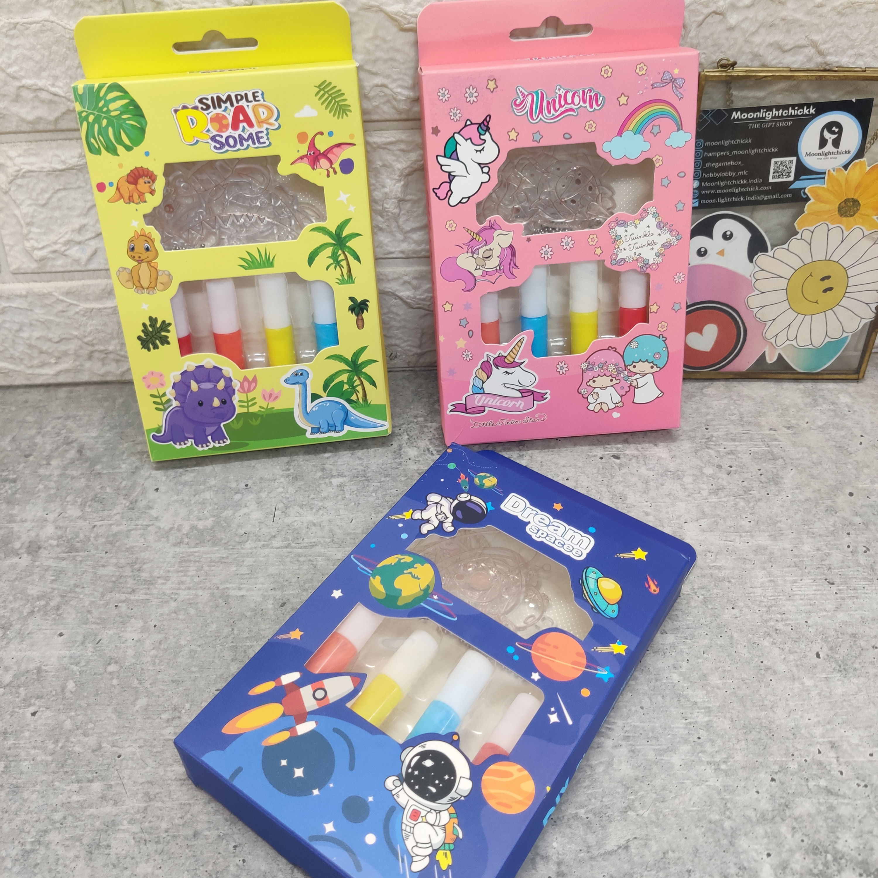 Glue Painting Kit- Keychains