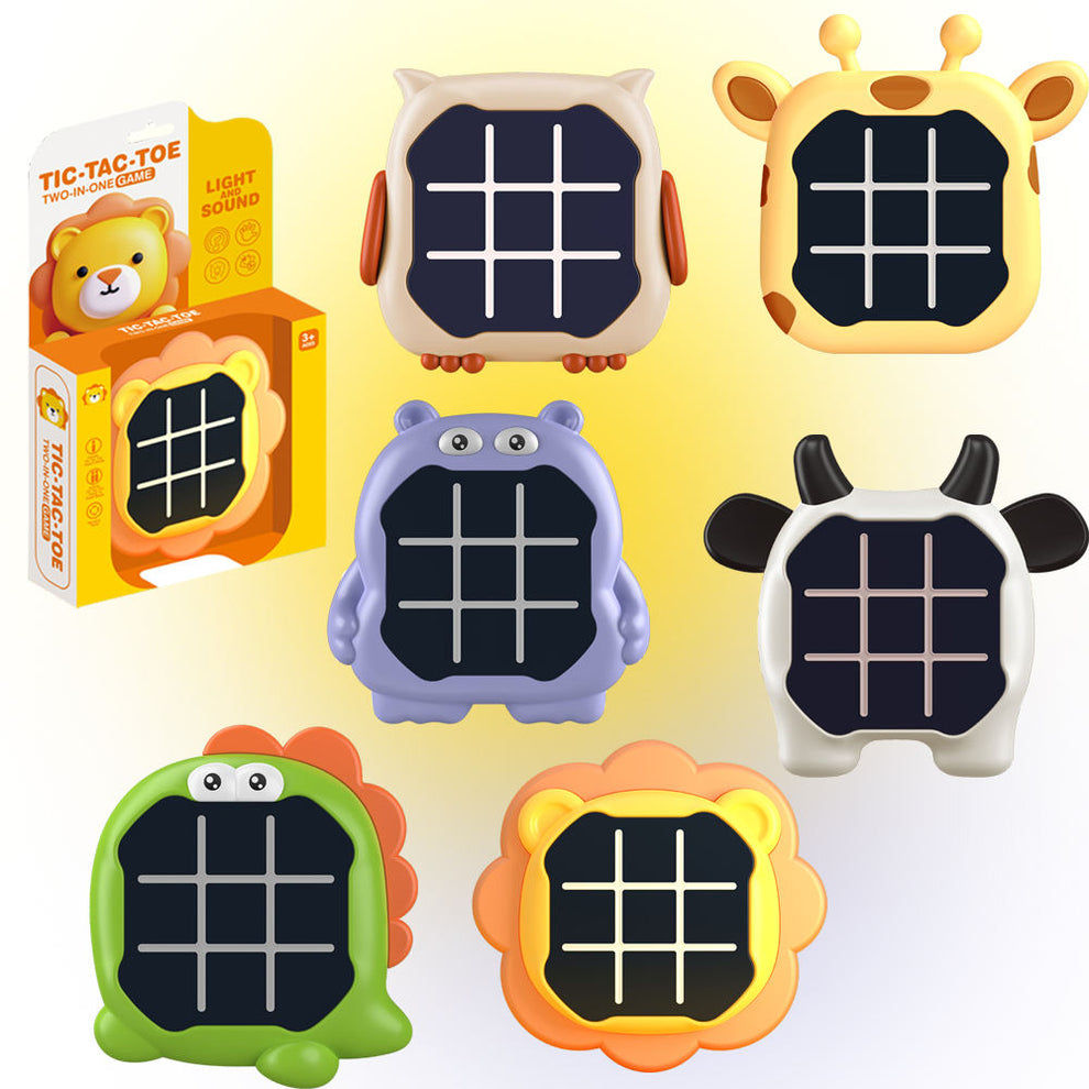 2-in-1 Tic Tac Toe Portable Game