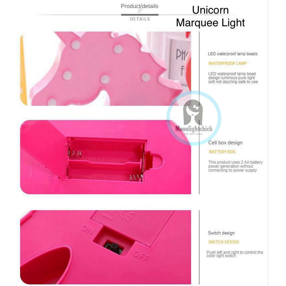 Thumbnail: Unicorn Marquee Light