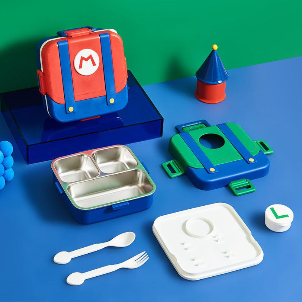 Mario & Luigi Theme Bento Lunch Box