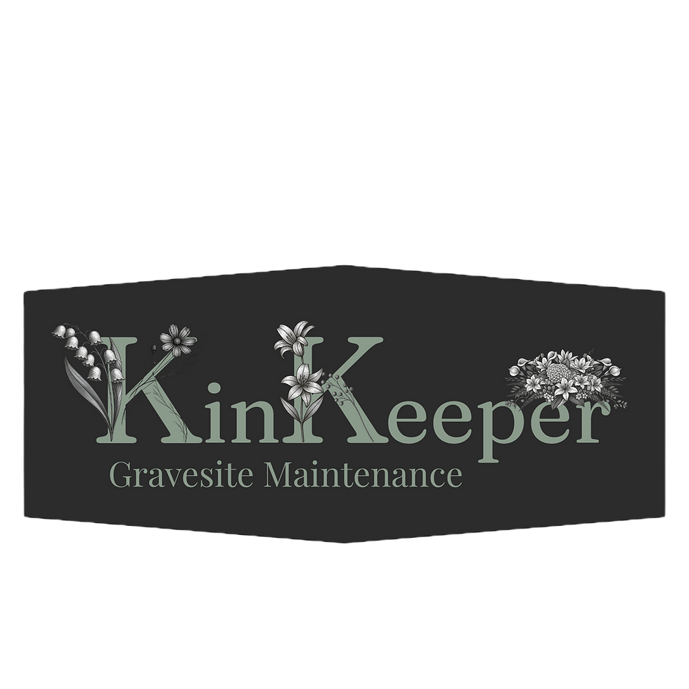 KinKeeper logo for Washtenaw gravesite care services.
