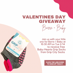 Barre & Baby Valentines Day Giveaway - Pilates Heights Brooklyn