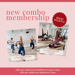 Combo Membership - Pilates Height Brooklyn