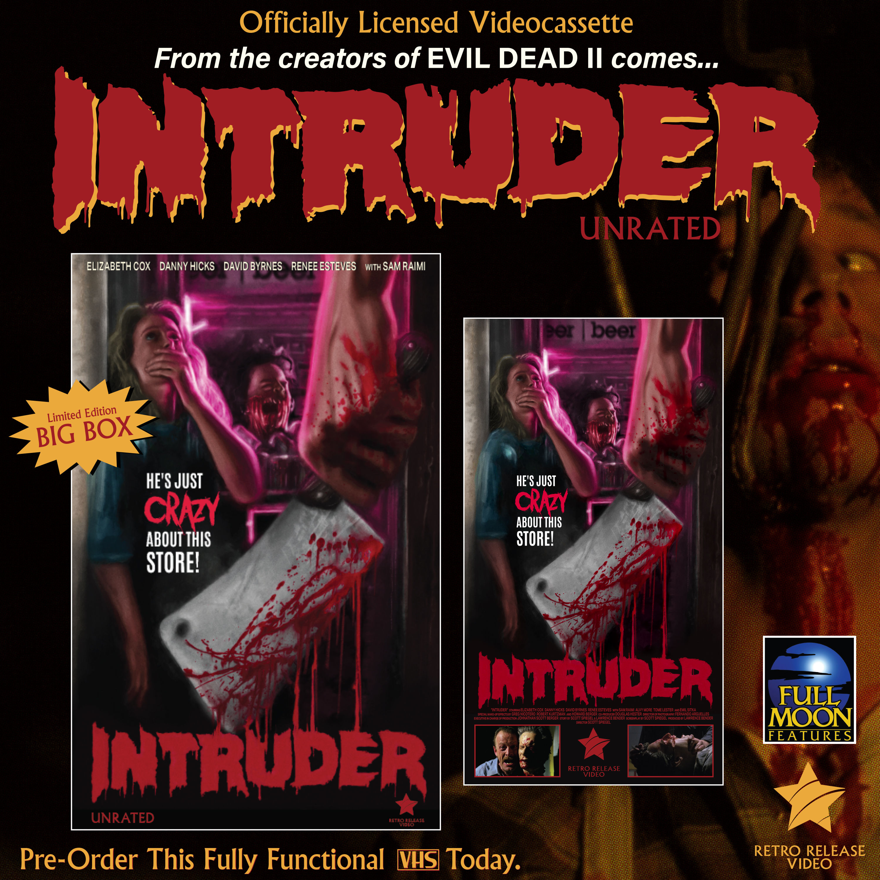 Intruder UNCUT (Officially Licensed) dir. Scott Spiegel