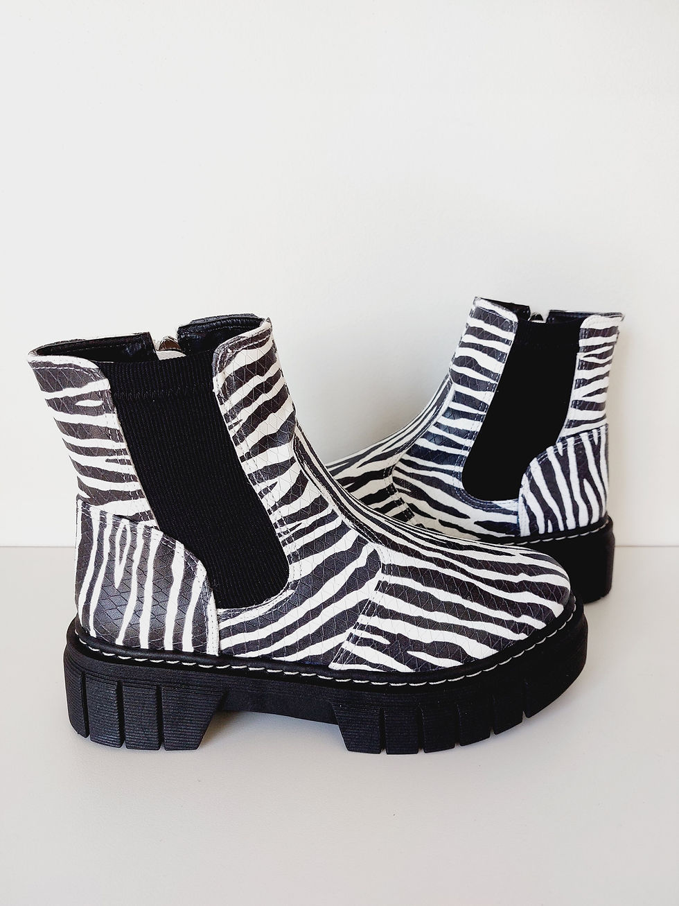 Miniatura: COTURNO MINNEAPOLIS ANIMAL PRINT ZEBRA