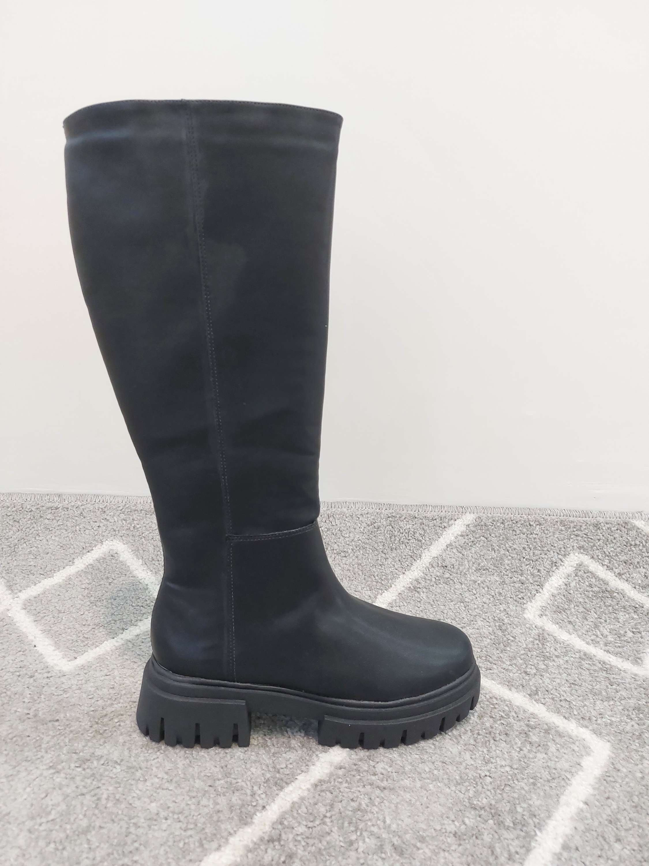 BOTA CARDIFF CANO LONGO BLACK
