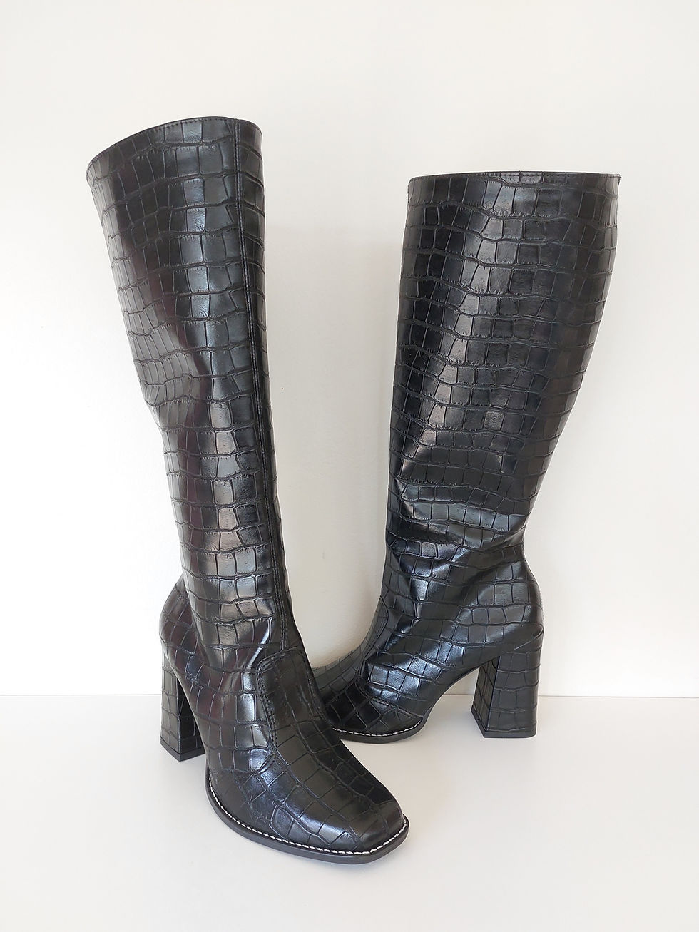 Miniatura: BOTA NEW JERSEY BLACK CANO LONGO