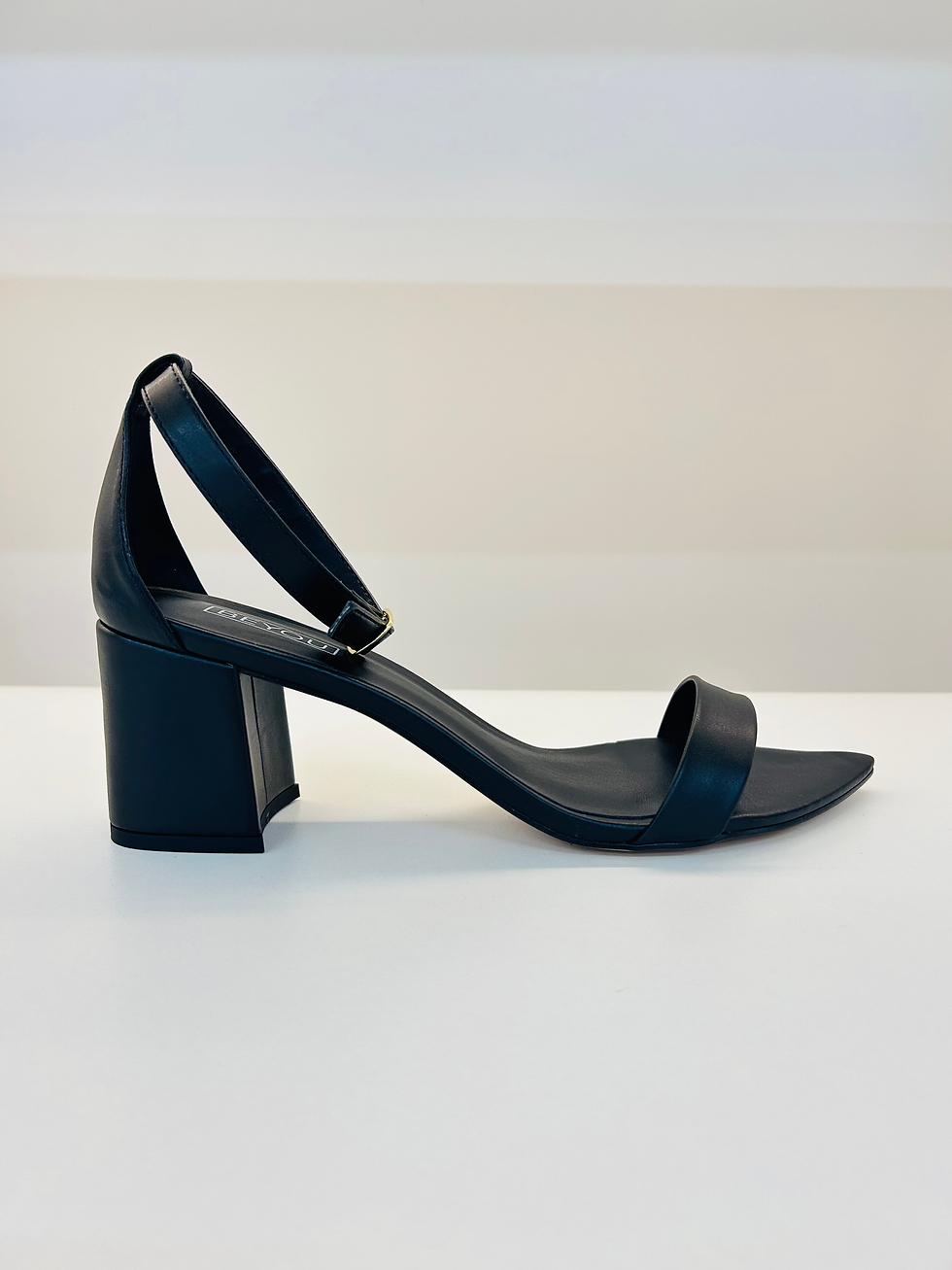 SANDÁLIA MARSEILLE BLACK SALTO BAIXO