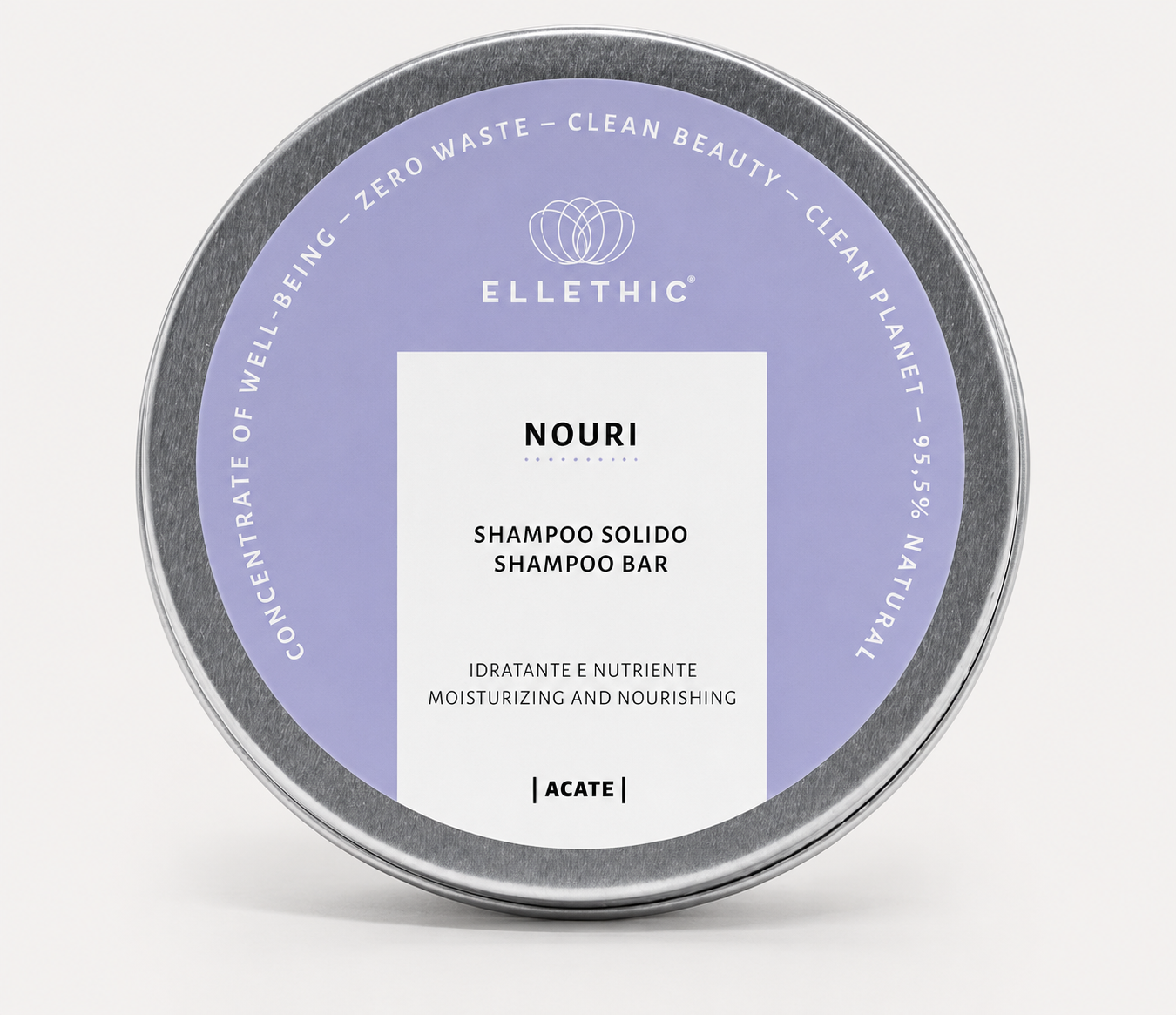 NOURI - SHAMPOO SOLIDO - Capelli da normali a secchi 30 gr.