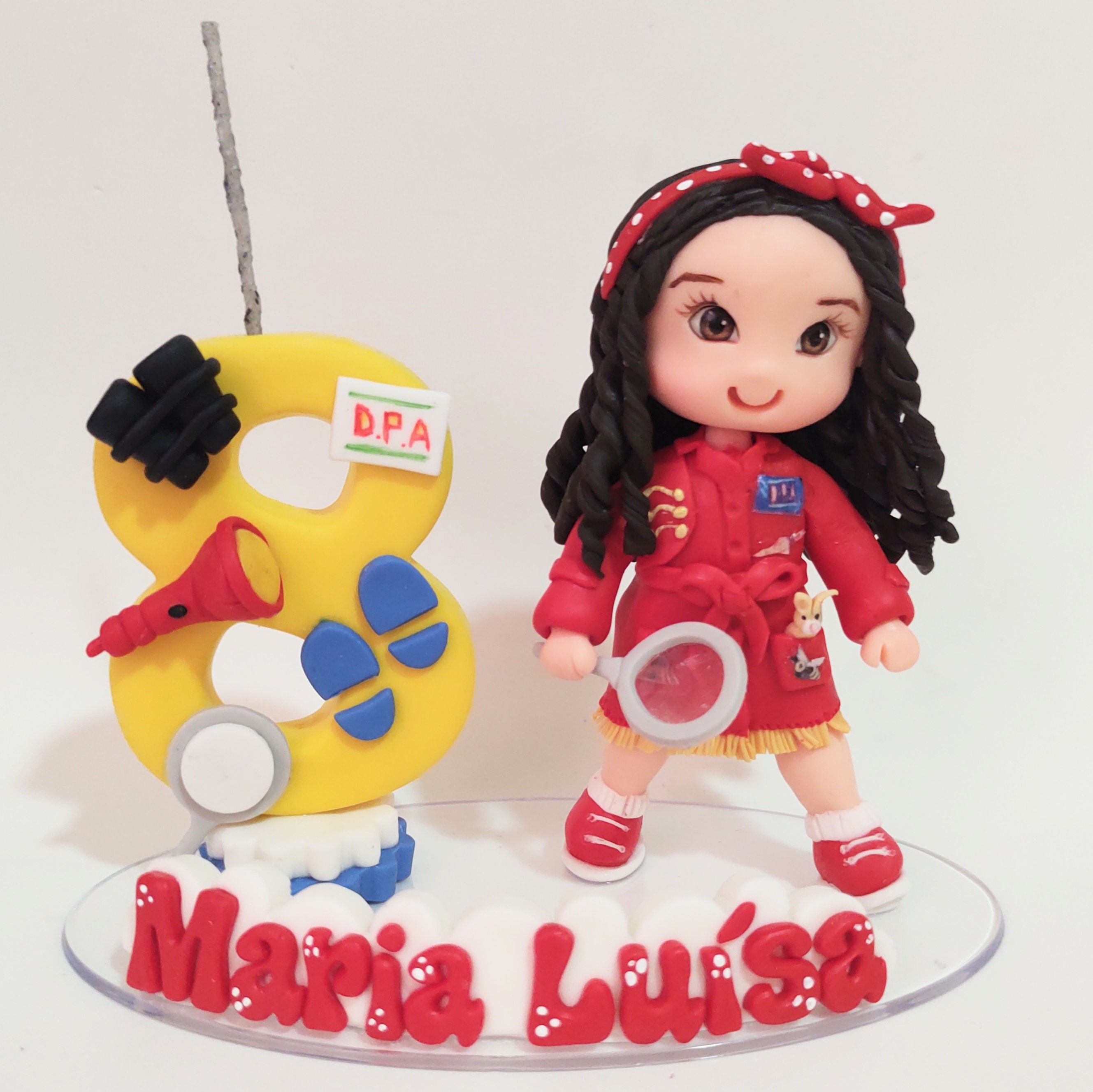 Vela Topo de Bolo DPA Mini Me (Sob Encomenda)