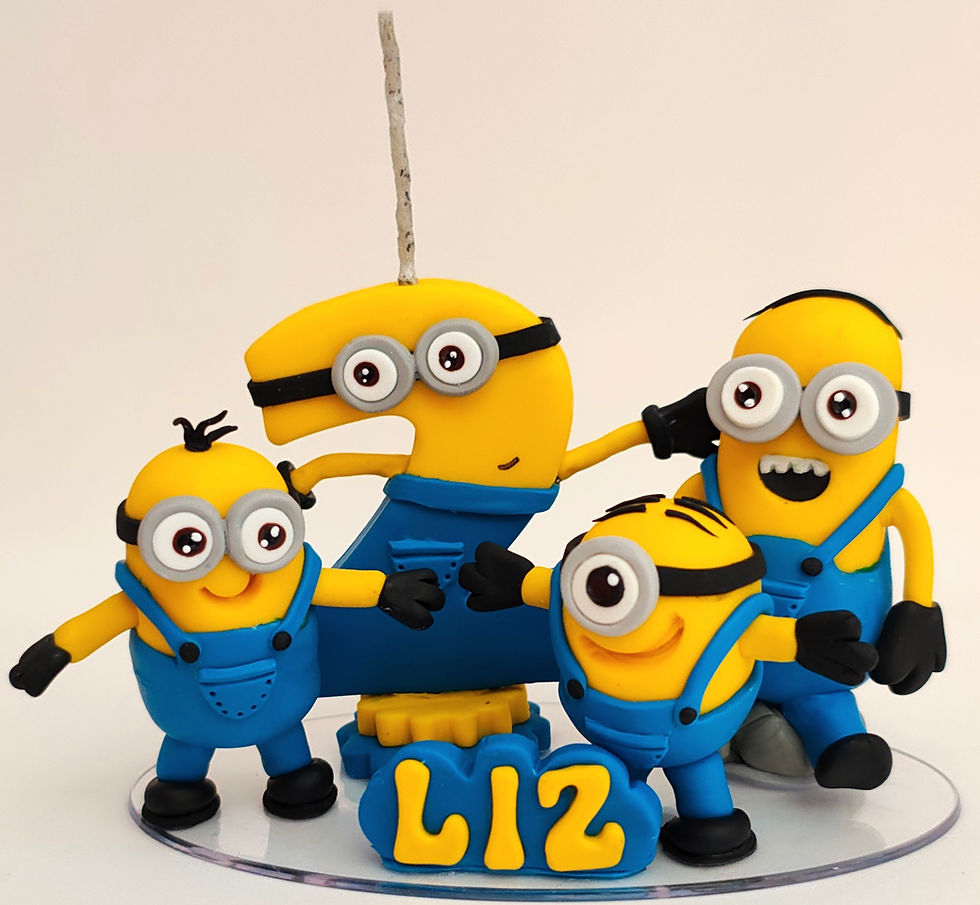 Miniatura: Topo de Bolo Minions (Sob Encomenda)
