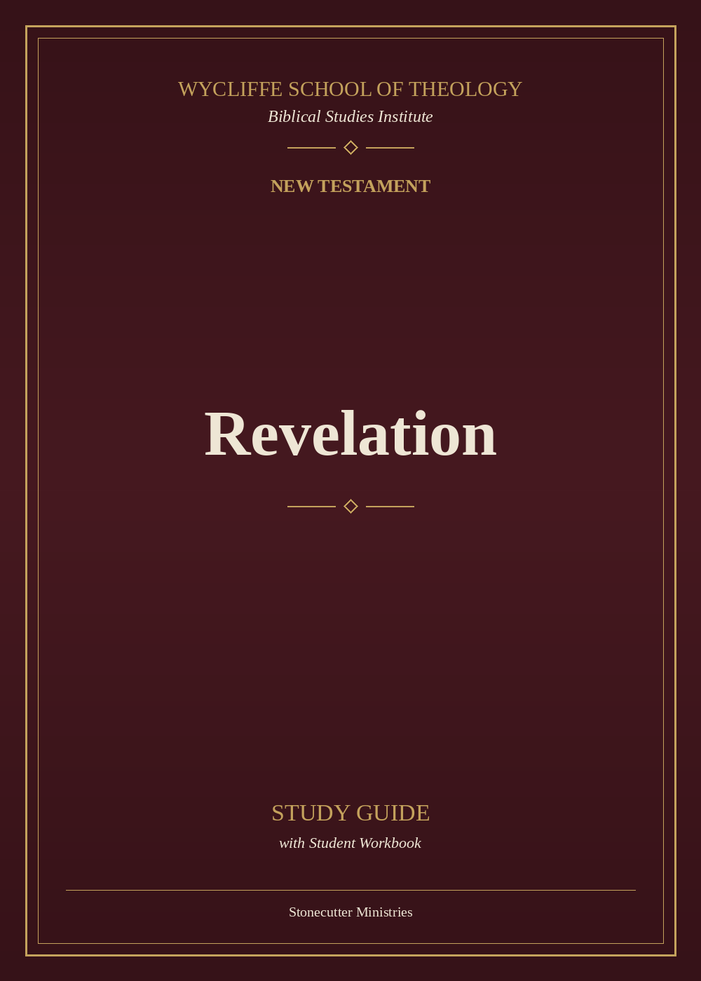 Biblical Studies: Revelation — Study Guide