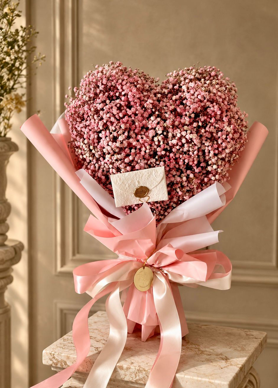Amour Rosé – Luxury Rose Arrangement in Naples, FL