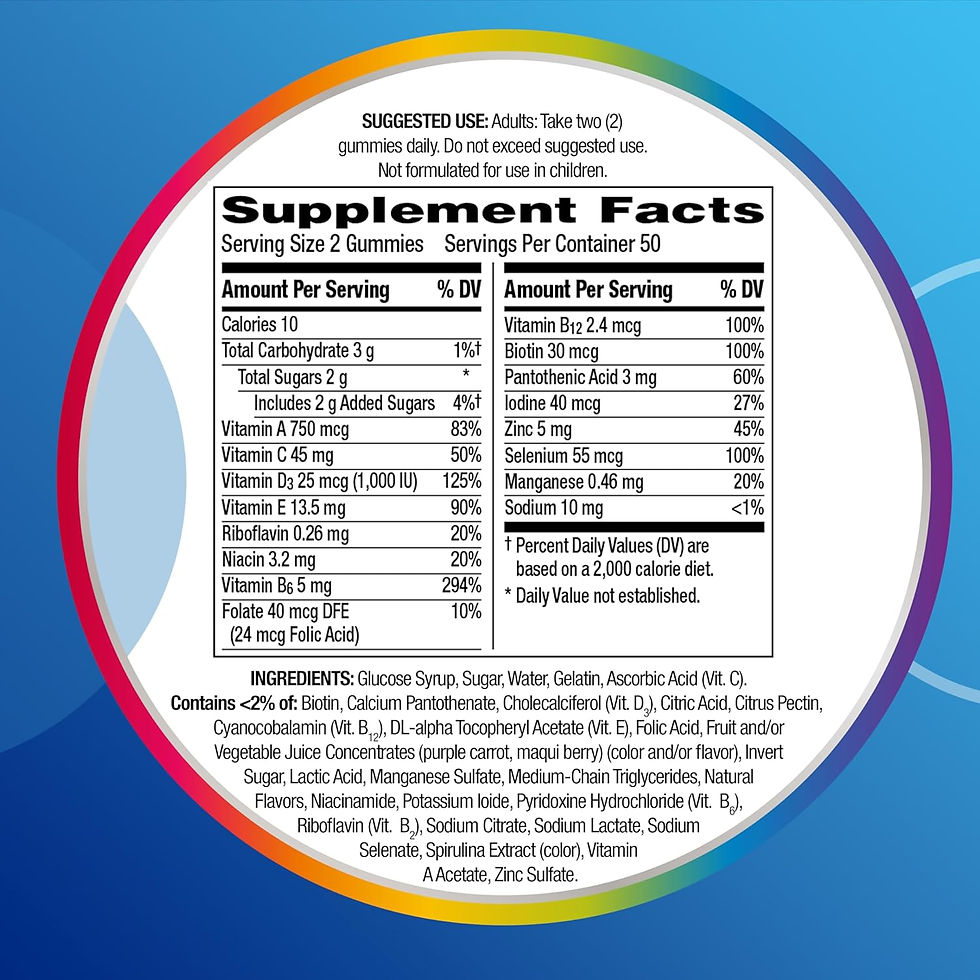 Thumbnail: Centrum MultiGummies for Men, 170 Count – Bulk Gummy Multivitamins for Wholesale Buyers