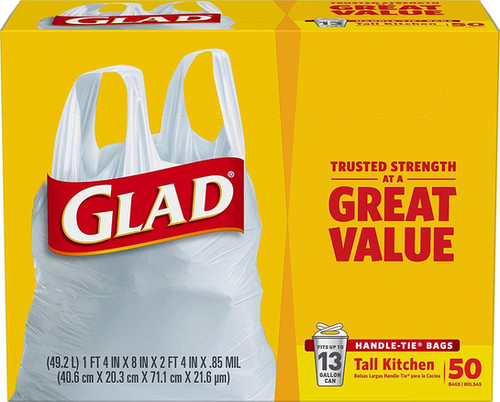 Glad Handle Tie Bags Discontinued