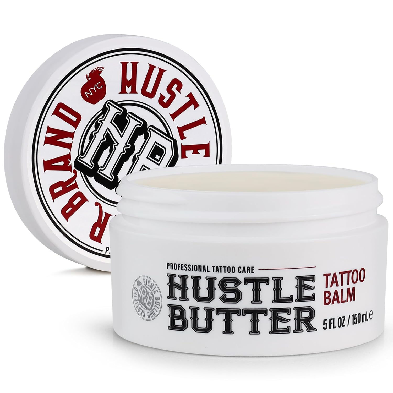 Hustle Butter 5oz Tattoo Aftercare Balm – Vegan Healing & Protection Cream for Wholesale Buyers