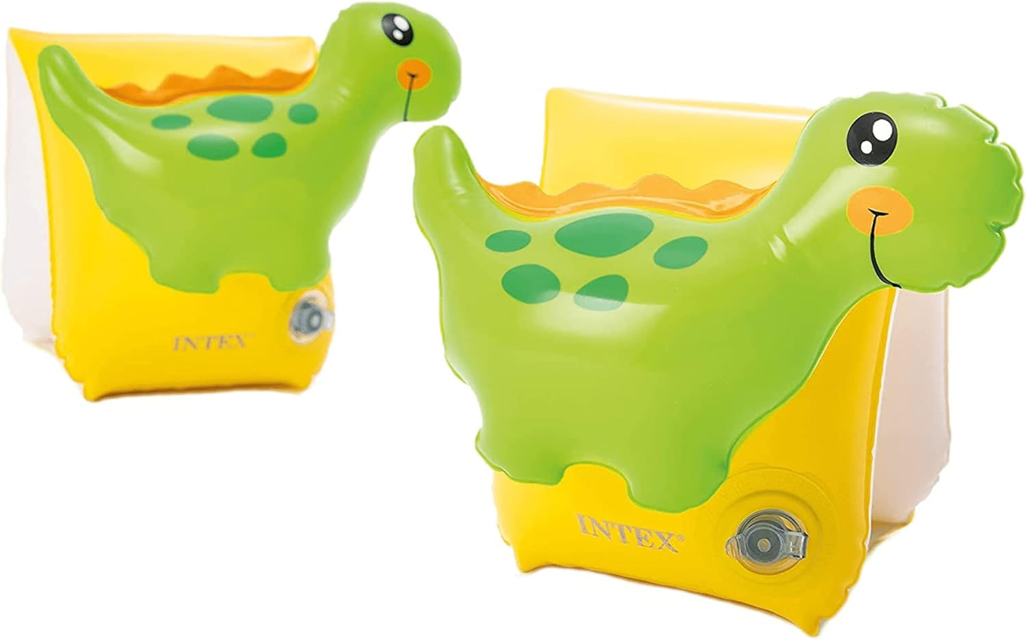 Intex Dinosaur Arm Bands for Kids – Green 3D Swim Floaties, 2 Air Chambers, Wholesale Buyers