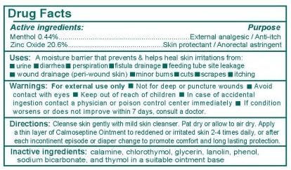 Thumbnail: Calmoseptine Ointment 4 oz Tube Pack of 5 – Soothing Skin Irritation Healing Cream Wholesale
