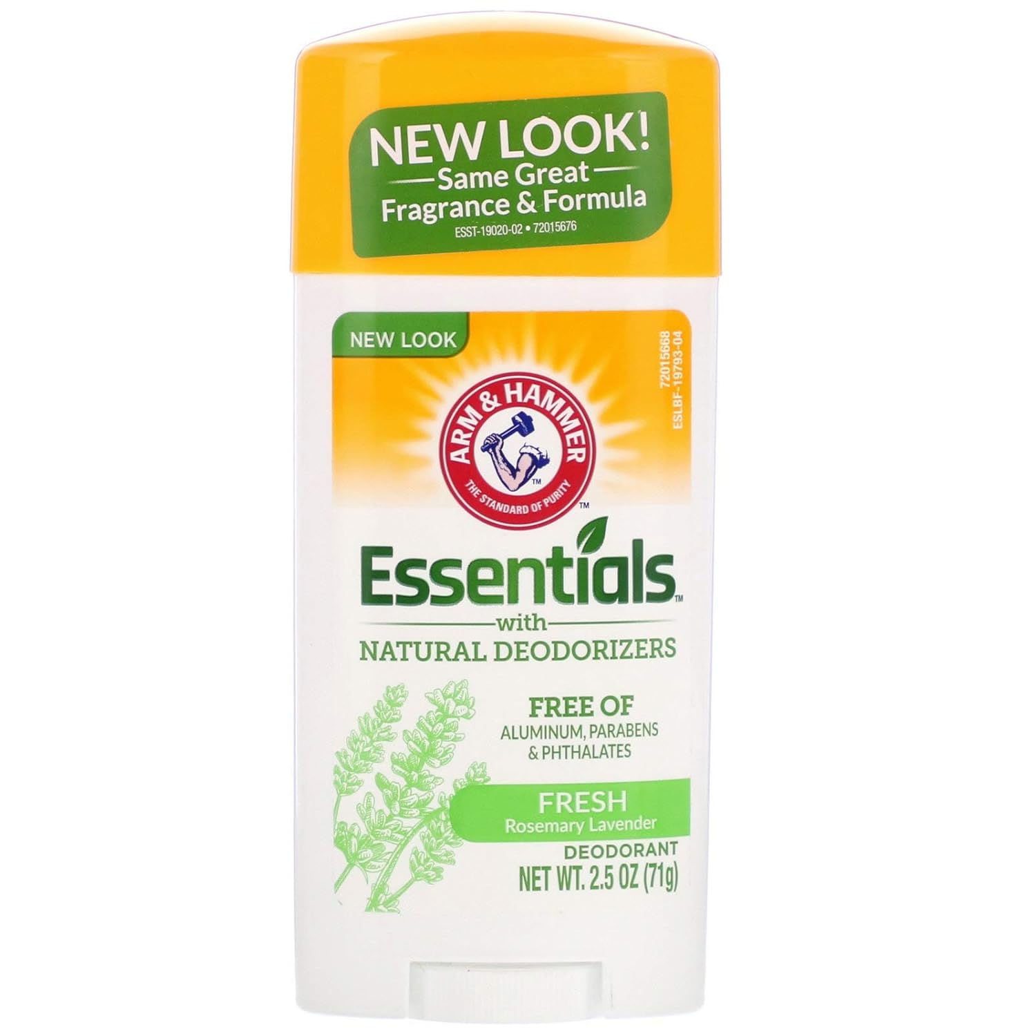 Arm & Hammer Essentials Natural Deodorant Fresh 2.50 oz Aluminum-Free Stick Pack of 10 – Wholesale Case for Retailers
