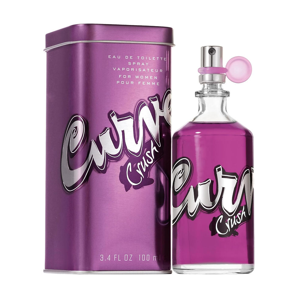 Curve Crush Eau de Toilette Spray for Women 3.4 oz – floral long-lasting perfume available for wholesale retailers and resell