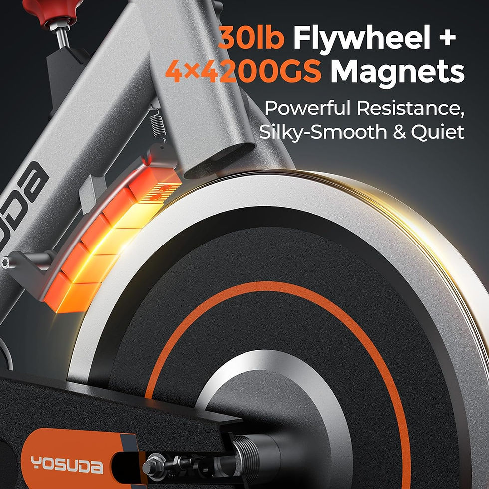 Thumbnail: Wholesale YOSUDA Exercise Bike – Magnetic Indoor Cycling Bike, 300 lb Capacity, Low Noise, Tablet Holder, App Integration, Bl