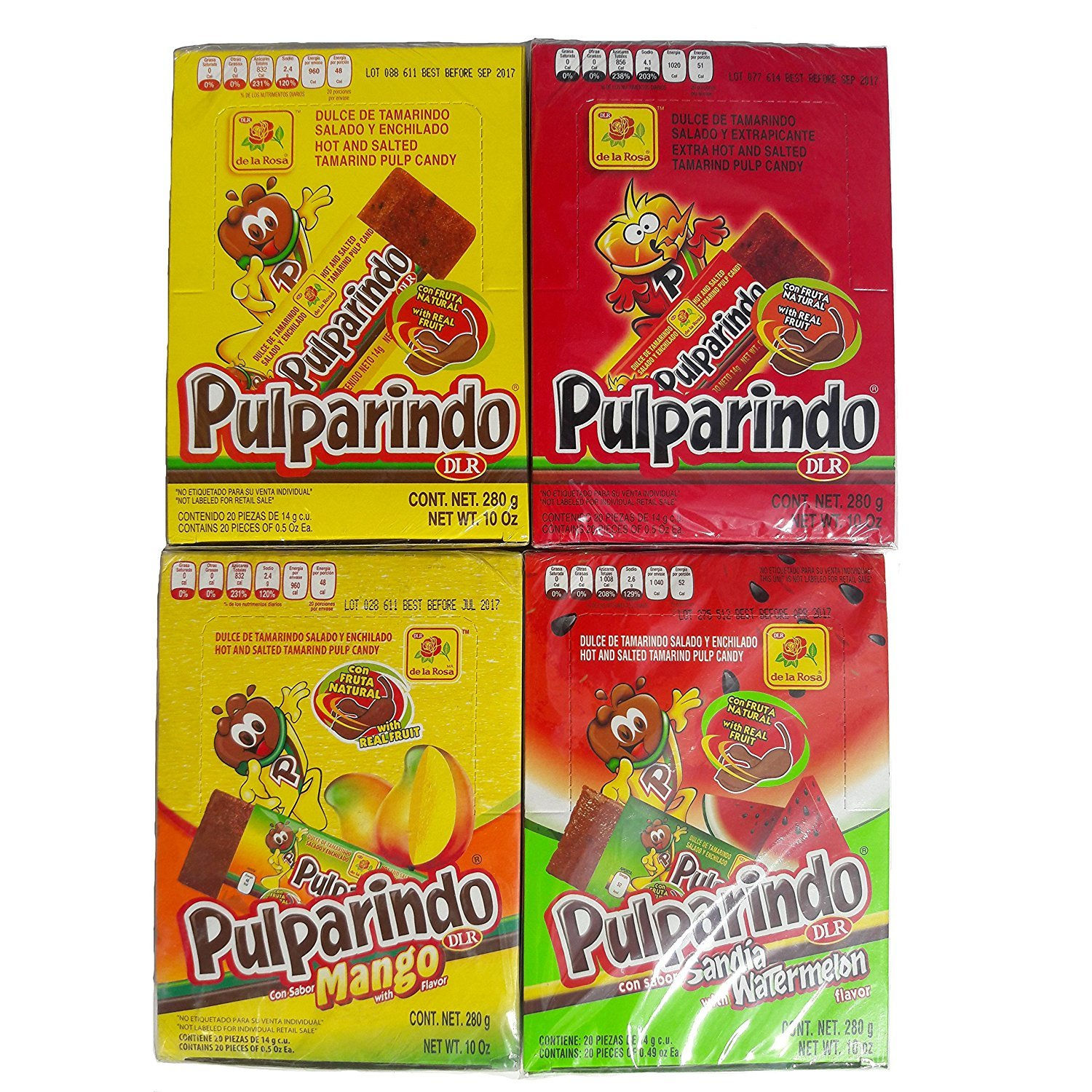 Pulparindo Flavors Bundle Wholesale – Assorted Tamarind & Mango Chewy Candy, 40 oz Bulk Party Pack for Resale