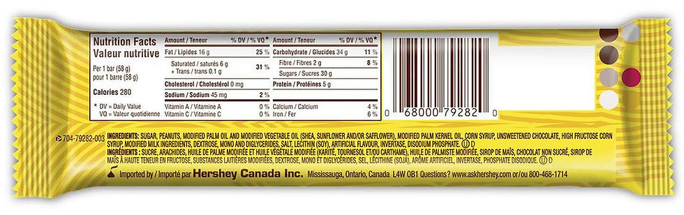 Thumbnail: HERSHEY'S Oh Henry! Chocolatey Candy Bars 24 Count – Wholesale Bulk Candy Box for Resellers & Retail Stores