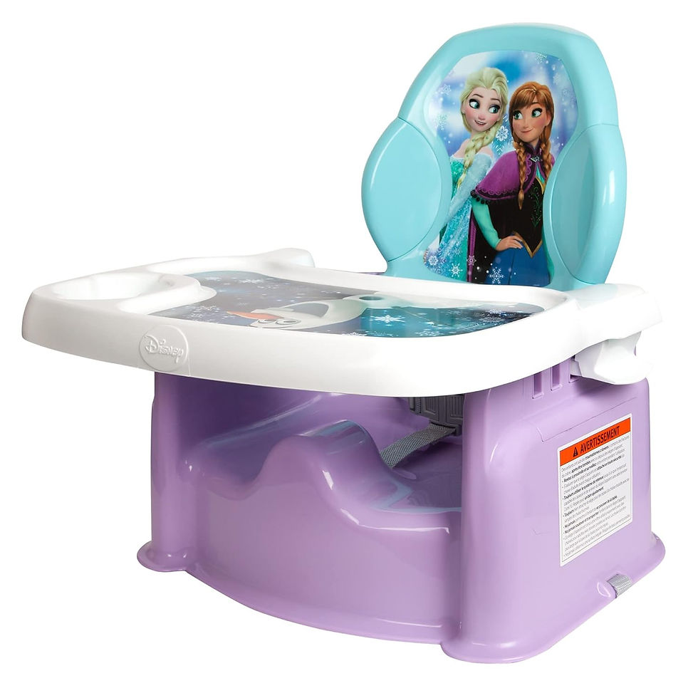 Wholesale Disney Frozen mealtime toddler booster seat with adjustable tray – portable travel high chair for dining table, BPA