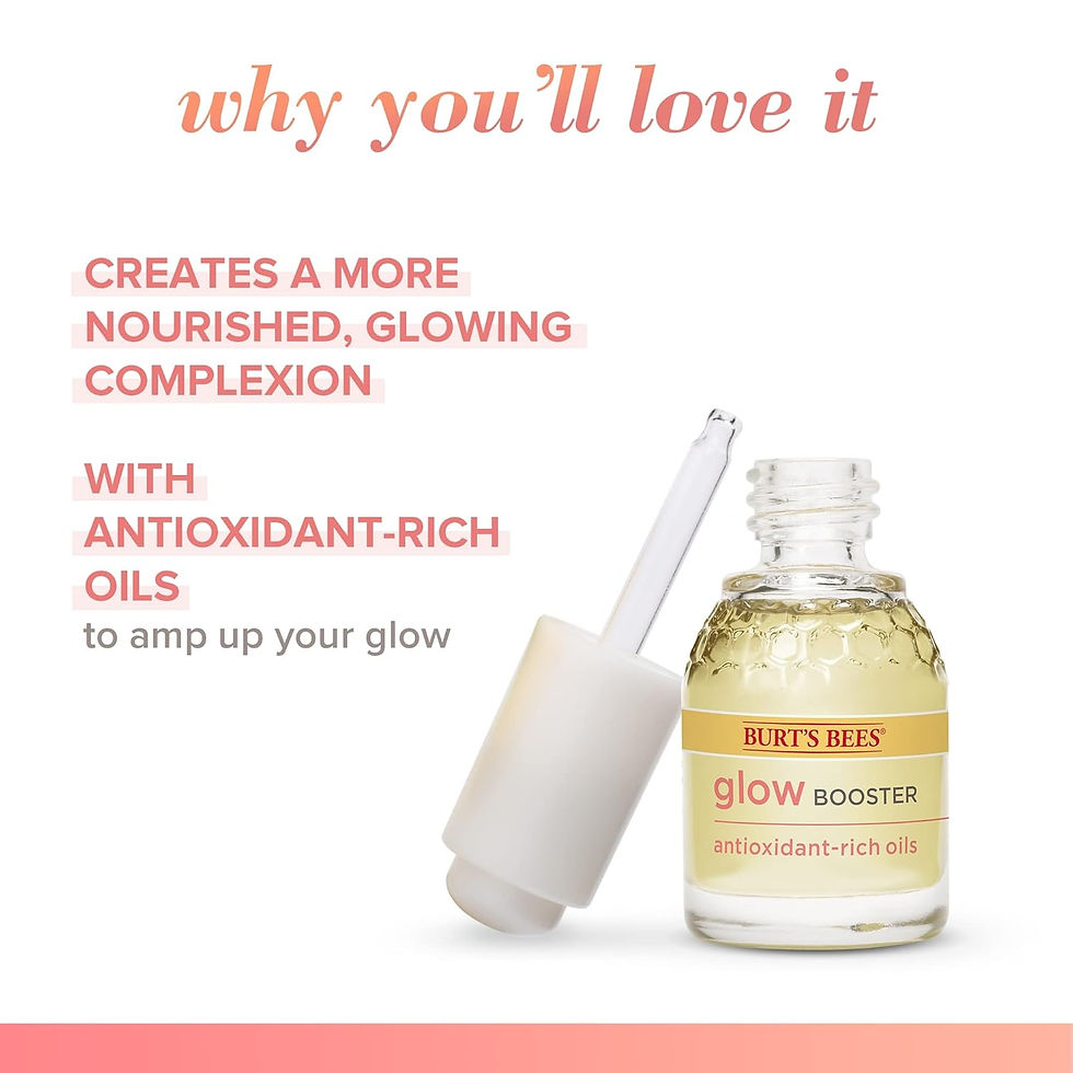 Thumbnail: Burt’s Bees Glow Booster Face Serum 0.51 fl oz antioxidant-rich oils wholesale pack