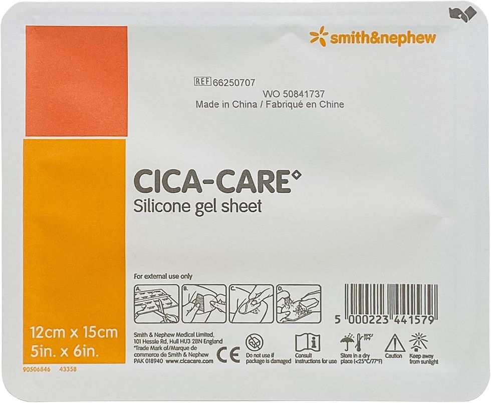 Cica-Care Silicone Gel Adhesive Sheet 5x6 Inch by Smith & Nephew – Wholesale Scar Treatment Supply