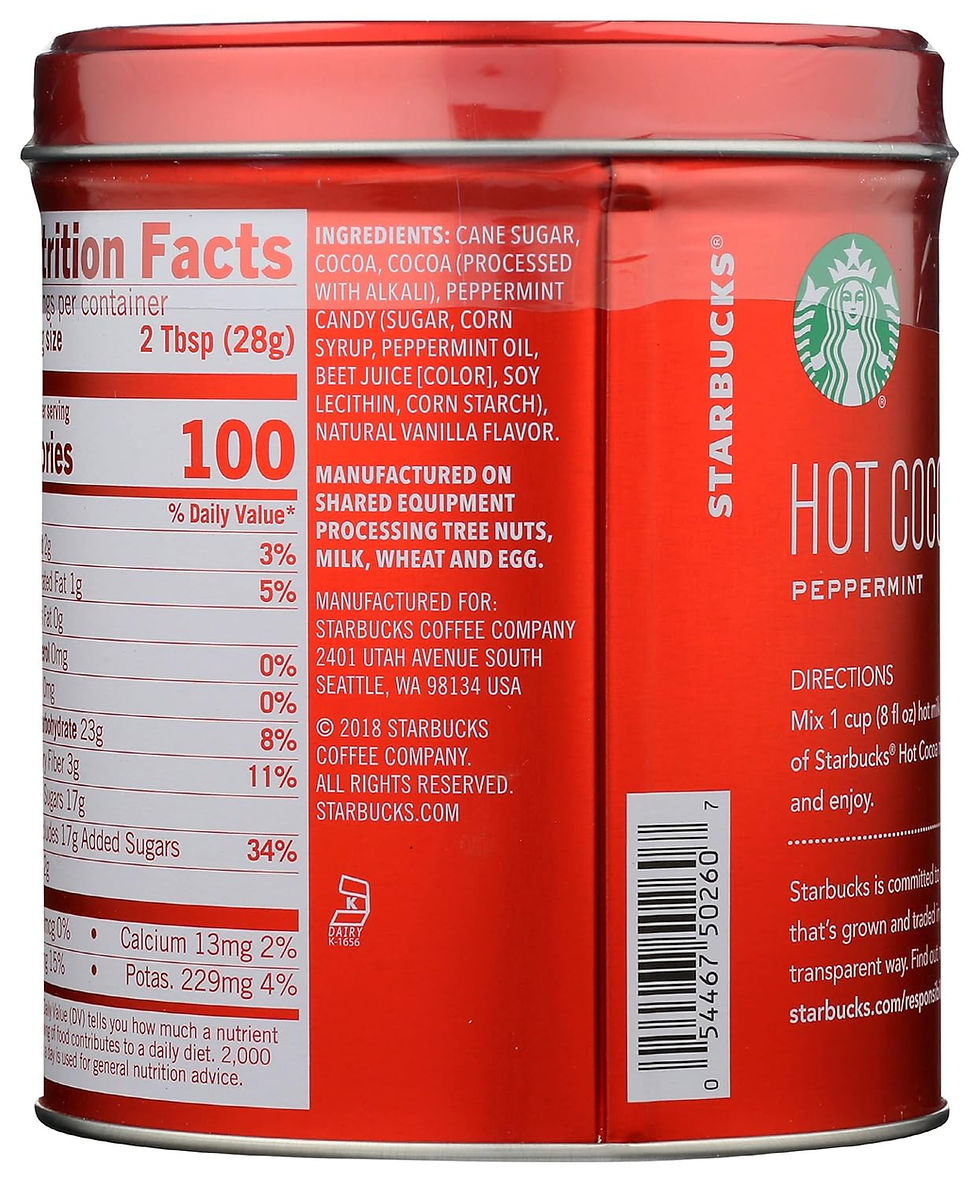 Thumbnail: “Wholesale Starbucks Peppermint Hot Cocoa 7 oz Tin – Bulk Holiday Hot Chocolate Powder for Resellers”