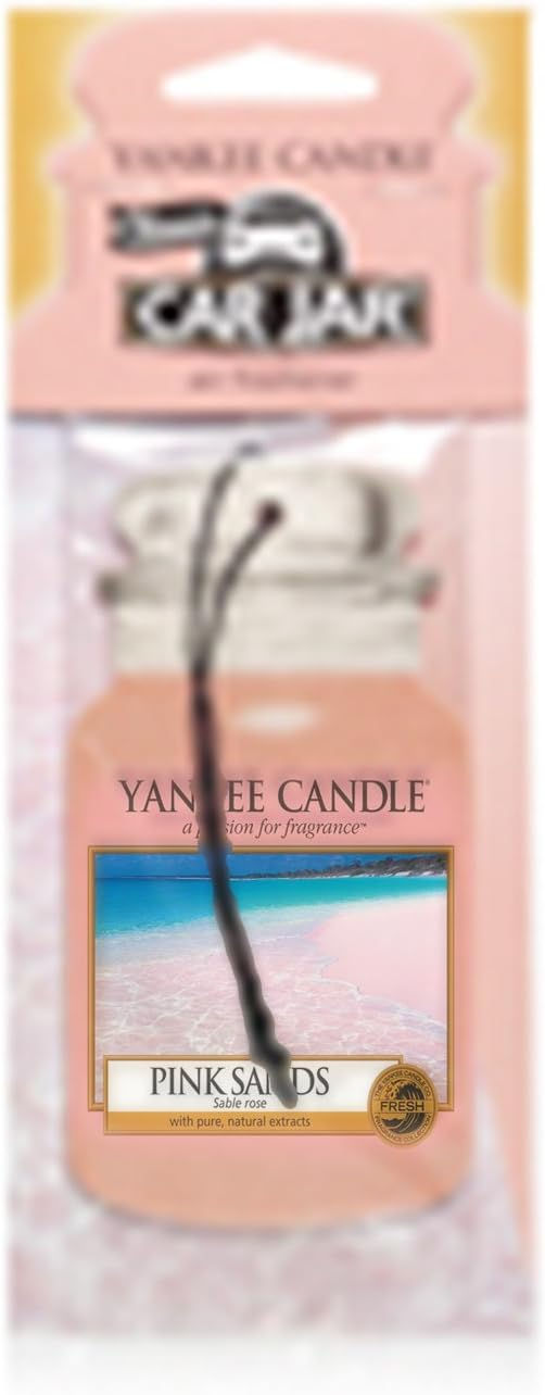 Yankee Candle Paper Car Jar Pink Sands – Wholesale Air Freshener Pack of 25