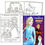 Thumbnail: Disney Frozen 2 Coloring Book – 80 Perforated Pages for Coloring & Painting, Wholesale Educational Kids Gift Set