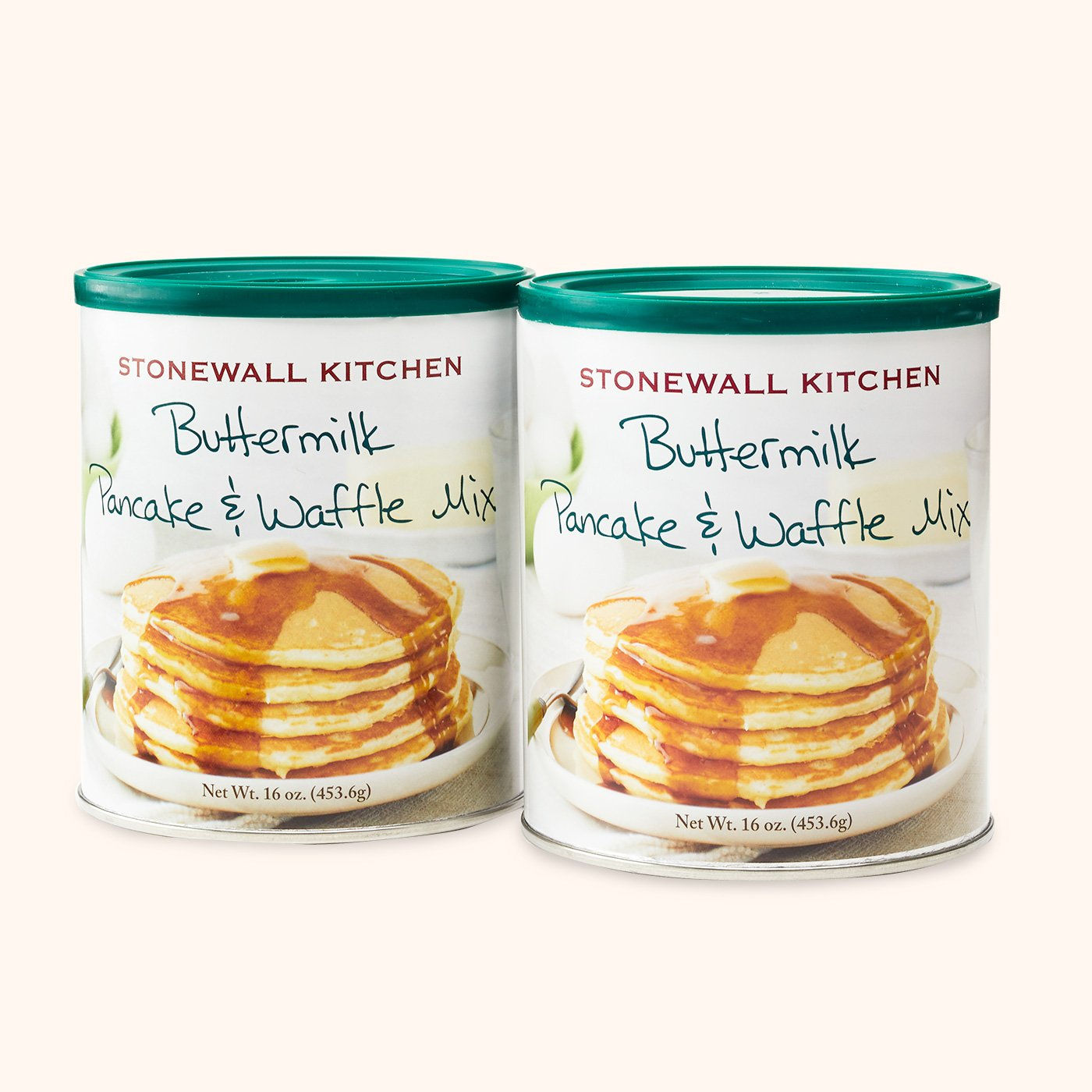 Stonewall Kitchen Buttermilk Pancake & Waffle Mix, 2 Pack of 16 oz Canisters