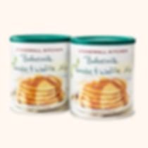 Stonewall Kitchen Buttermilk Pancake & Waffle Mix, 2 Pack of 16 oz Canisters