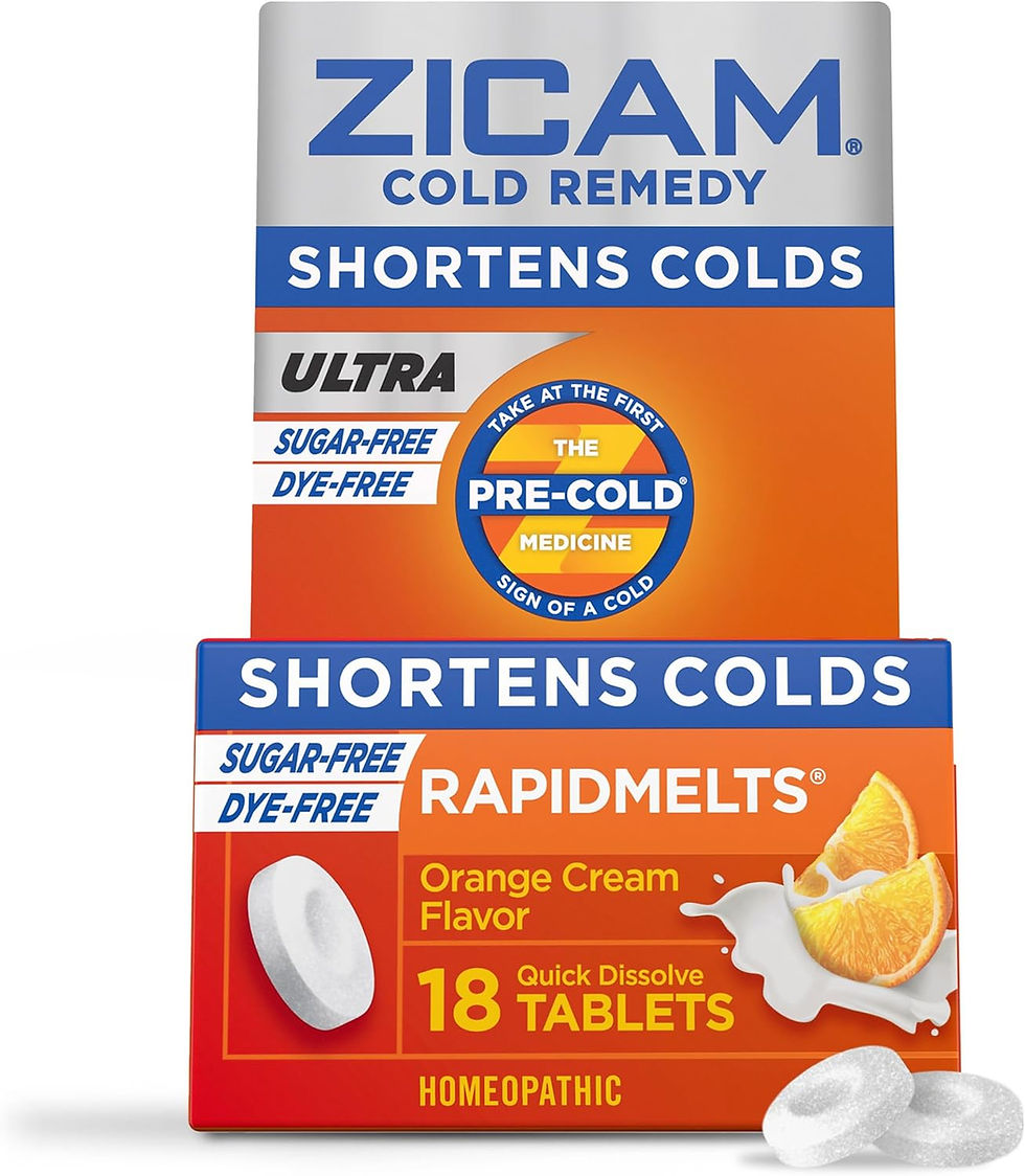 Zicam Ultra Cold Remedy Zinc Rapidmelts, Orange Cream Flavor, Sugar-Free, Dye-Free – Wholesale Cold Medicine for Amazon, eBay