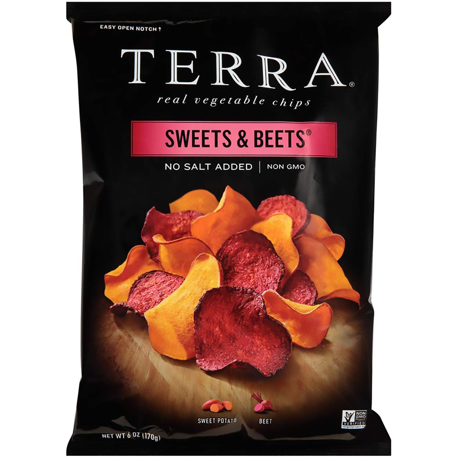 Terra Sweets & Beets Vegetable Chips 6 oz Bag – Wholesale Gourmet Root Vegetable Snack for Retailers & Distributors