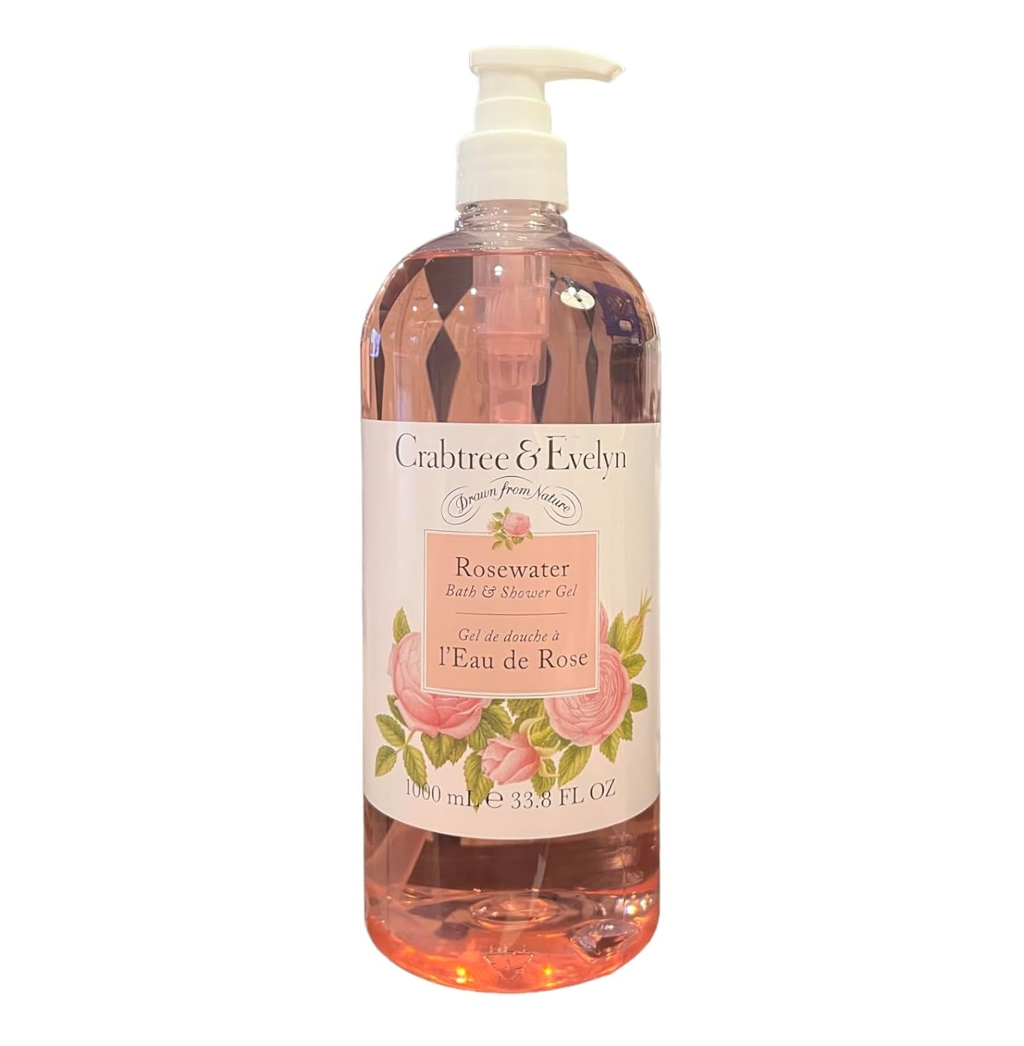 Crabtree & Evelyn Rosewater Bath & Shower Gel 33.8oz – Wholesale Jumbo Rose Scent Body Cleanser