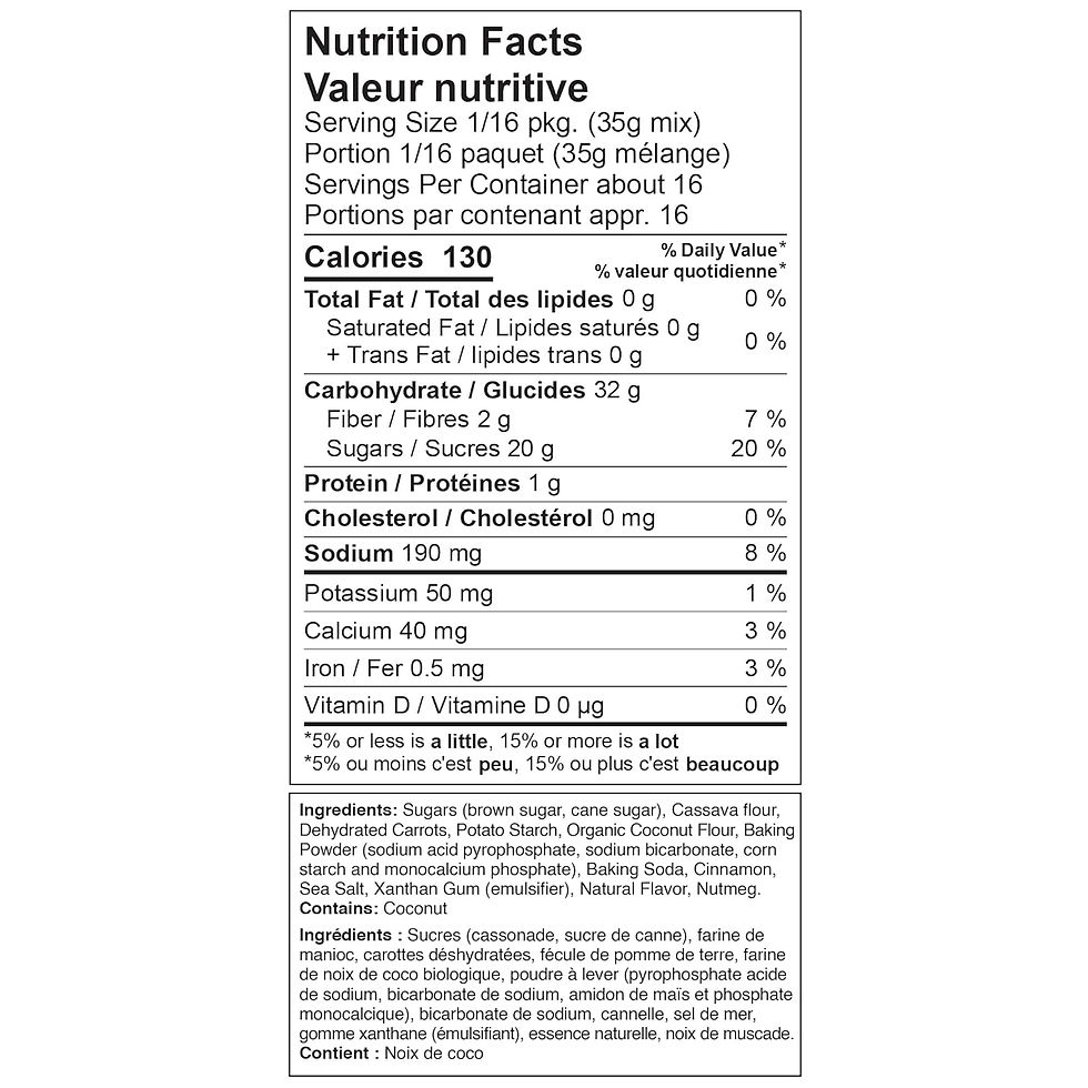 Thumbnail: XO Baking Co. Gluten Free Carrot Cake Gourmet Cake Mix 2-Pack – Wholesale Bulk Case for Amazon Walmart eBay Resellers