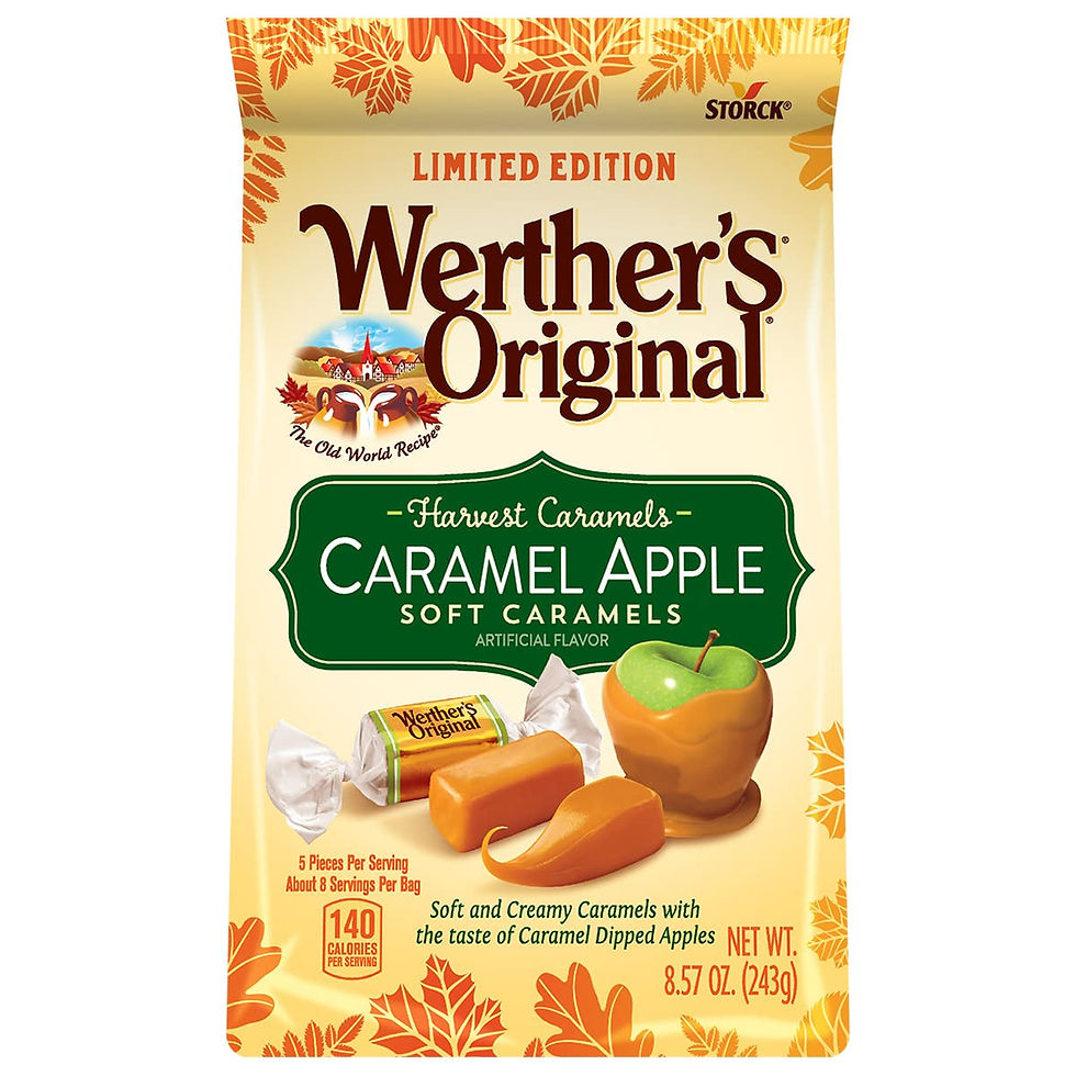 Werther's Original Soft Harvest Apple Caramel Candy 8.57oz Bag – Wholesale Candy for Resellers