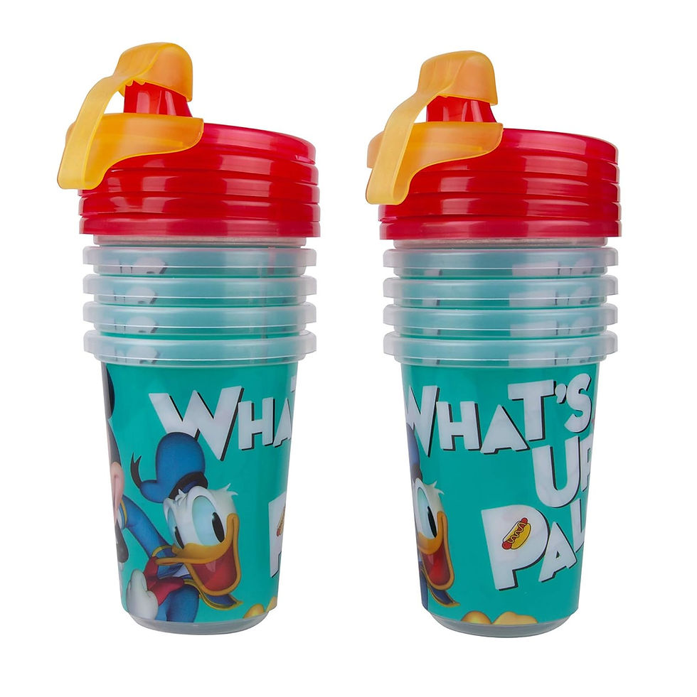 Wholesale The First Years Take & Toss Disney Mickey Mouse Sippy Cups – reusable toddler cups, 10 oz, 10 count, bulk case of 2