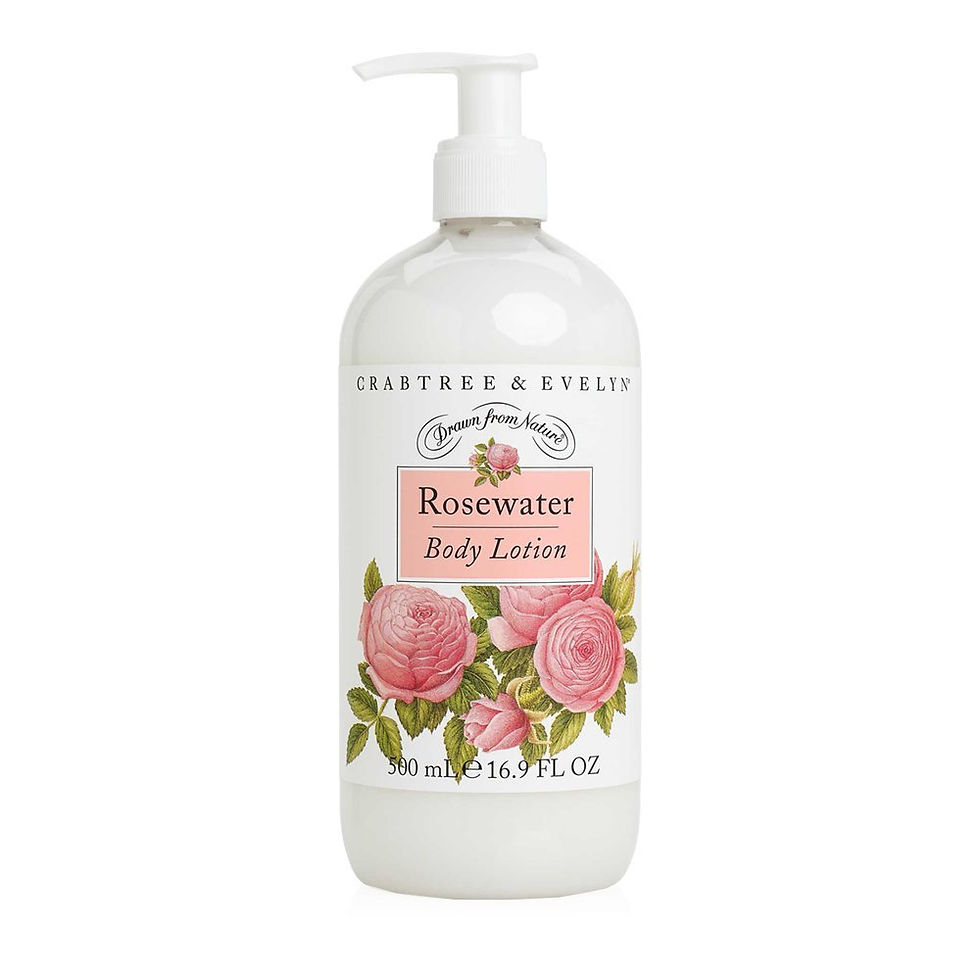 Crabtree & Evelyn Rosewater Body Lotion 16.9oz wholesale bulk case for resellers and distributors