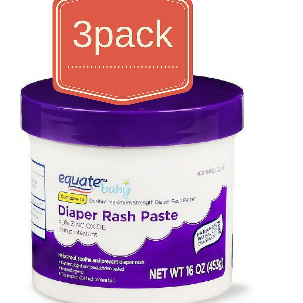 Equate Maximum Strength Diaper Rash Relief Cream 16 oz, 3 Pack – Baby Rash Cream Wholesale Bulk