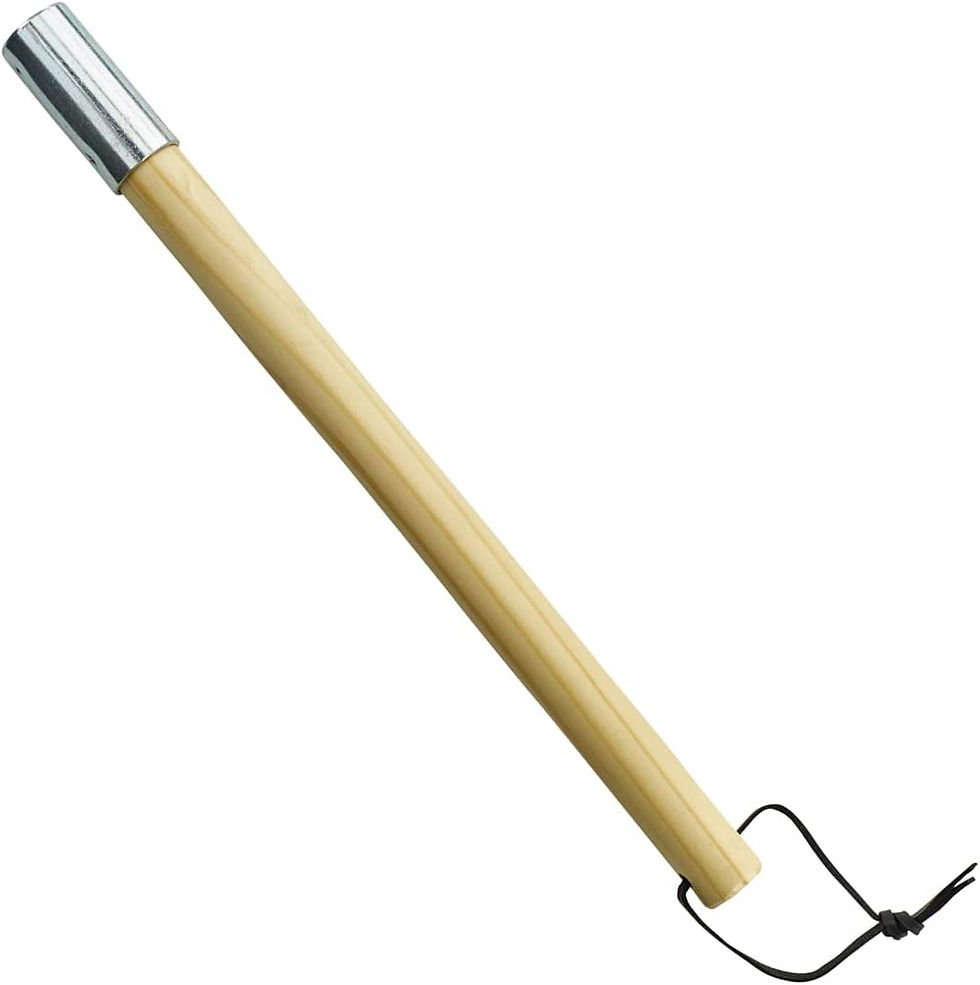 RoadPro WR-1 Tire Thumper 16 Inch — wholesale wooden tire buddy and fish bat for truckers and outdoor resellers.