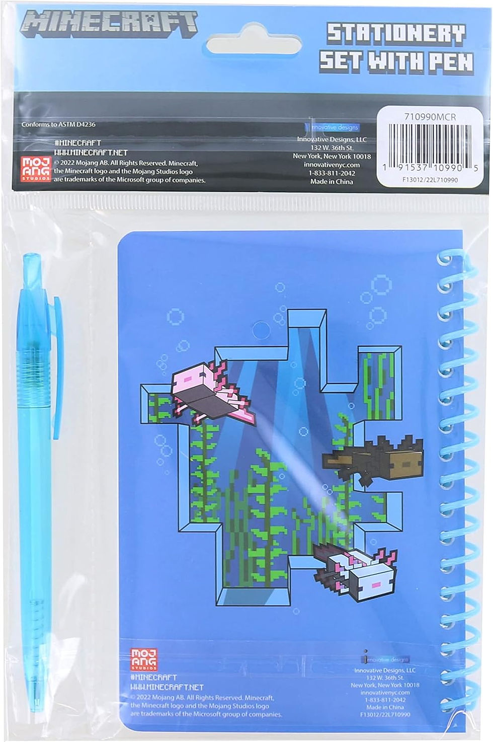 Minecraft Notebook Texture Minecraft Spiral Notebook Wholesale – Innovative Designs Notebook with ...