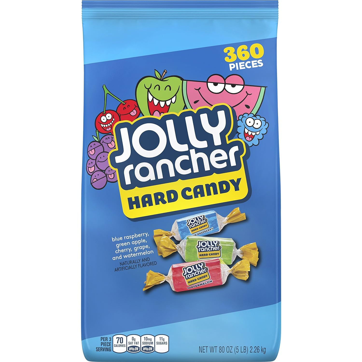 Jolly Rancher Hard Candy Bulk 5 lb Assorted Flavors – Wholesale Candy for Resellers